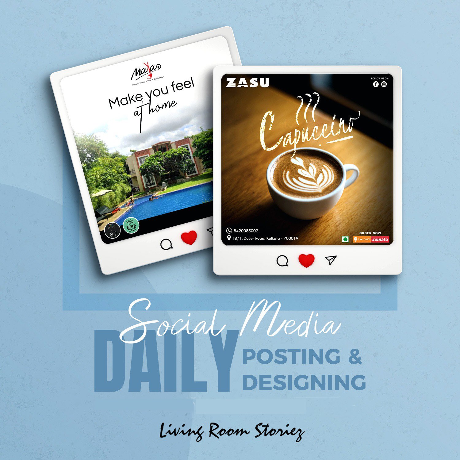 Genuine & Stunning Social Media Posters